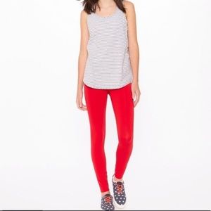 Ivivva by Lululemon Red Rhythmic Tight Legging Size Girl 14